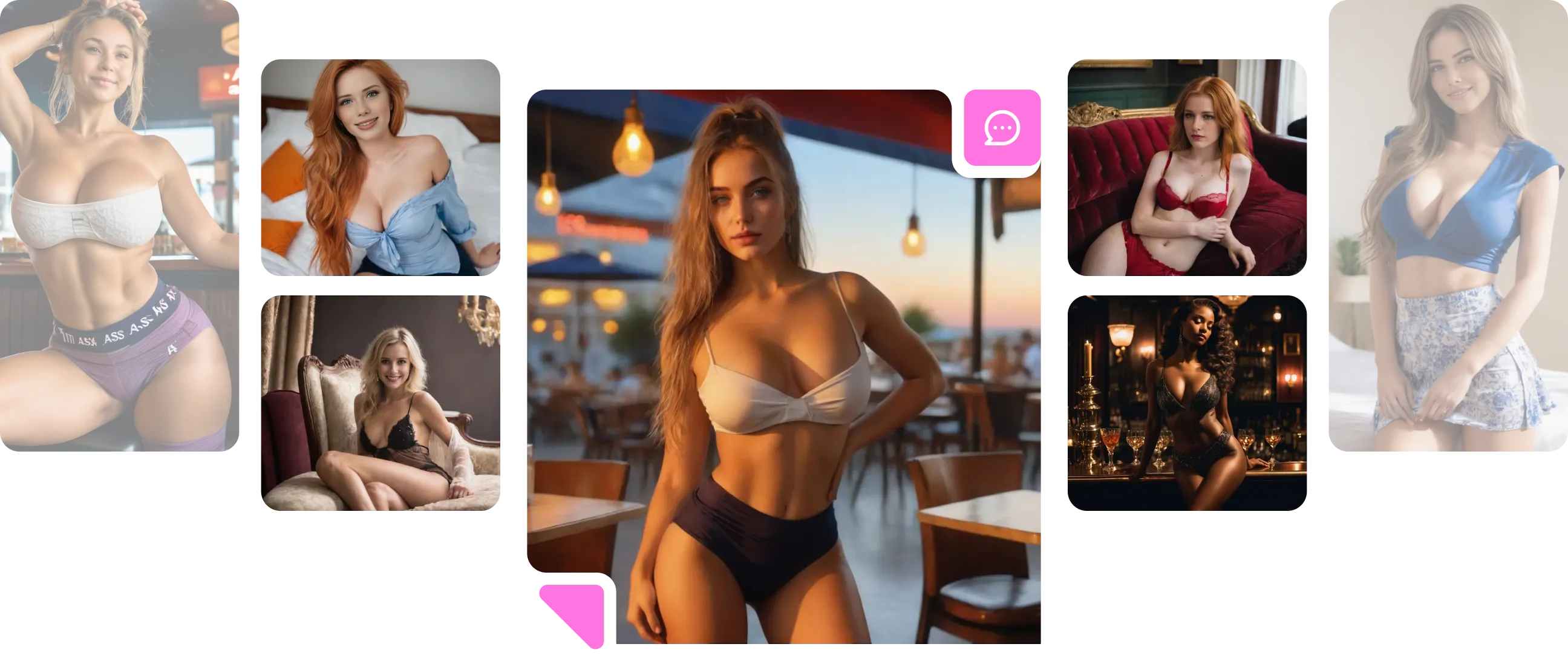 Sexy AI Girlfriends Showcase