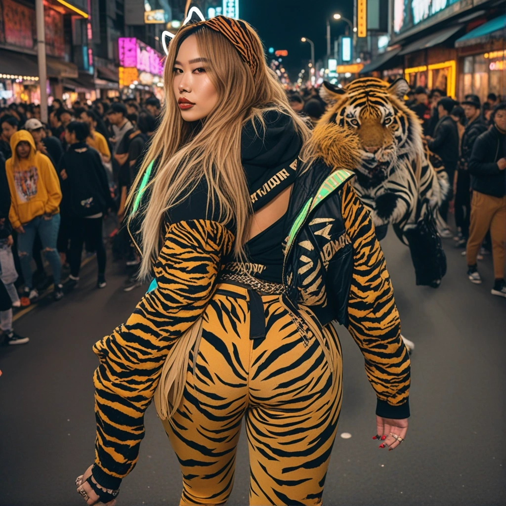 lea the tiger girl avatar